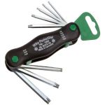 Набор ключей PocketStar, шестигранных,TORX TamperResistant, 8 предметов, WIHA 25166